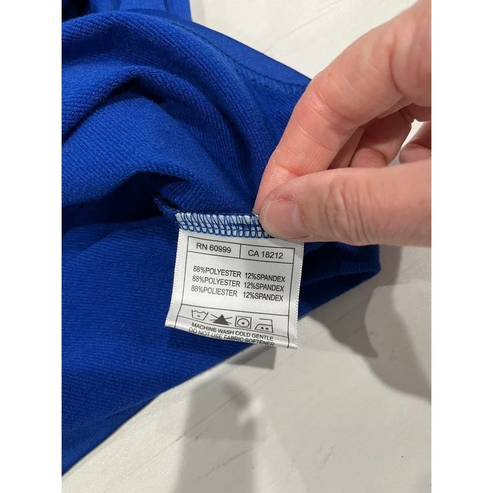 NWOT Size large giants blue quarter zip pullover